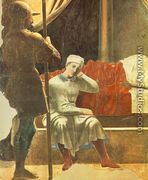 Constantine's Dream (detail) c. 1455 - Piero della Francesca