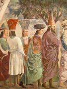 Exaltation of the Cross- Heraclius's followers c. 1466 - Piero della Francesca