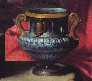 detail of urn