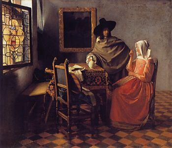 The Glass of Wine  1658-60